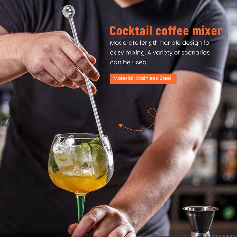 ● 10 adet metal karıştırma çub - Wine Draft Beer incelemesi ve fiyatı