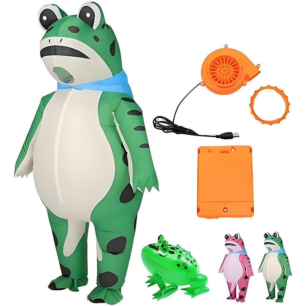 Cocktail Shaker Set - ZOETOPKID Şişme Kurbağa Cosplay Kostümü Komik